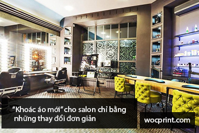 “Khoác áo mới” cho salon chỉ bằng những thay đổi đơn giản