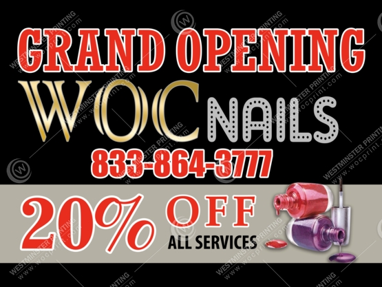 SW-01 - Sidewalk Signs 24x18