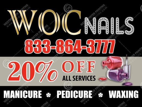 SW-01B - Sidewalk Signs 24x18