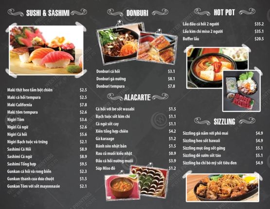 RBR-502B - Restaurant Brochures