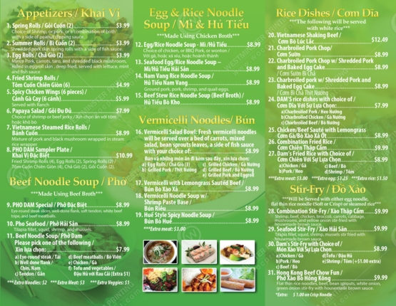 RBR-507B - Restaurant Brochures