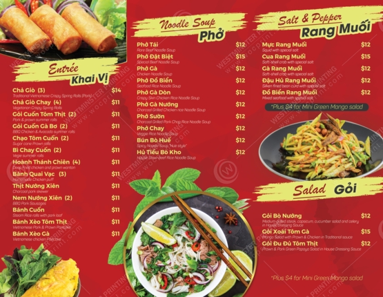 RBR-508B - Restaurant Brochures