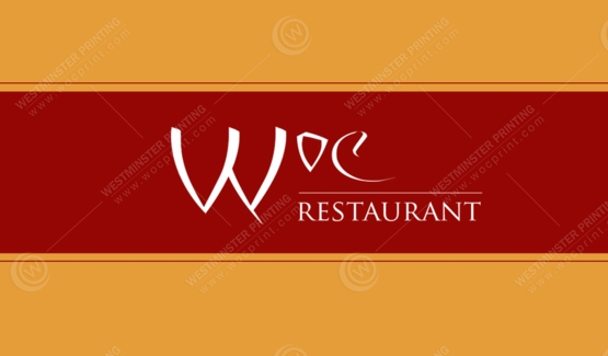 BC-500 - Restaurant Business Cards