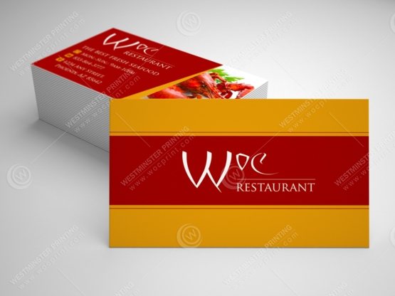 restaurant-business-cards-bc-500 - Restaurant Business Cards - WOC print