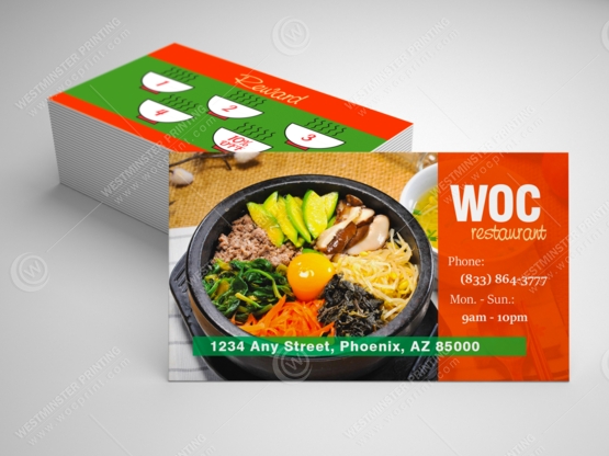restaurant-business-cards-bc-508 - Restaurant Business Cards - WOC print