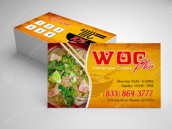 restaurant-business-cards-bc-509 - Restaurant Business Cards - WOC print