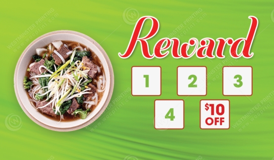 RBA-510 - Restaurant Business Cards