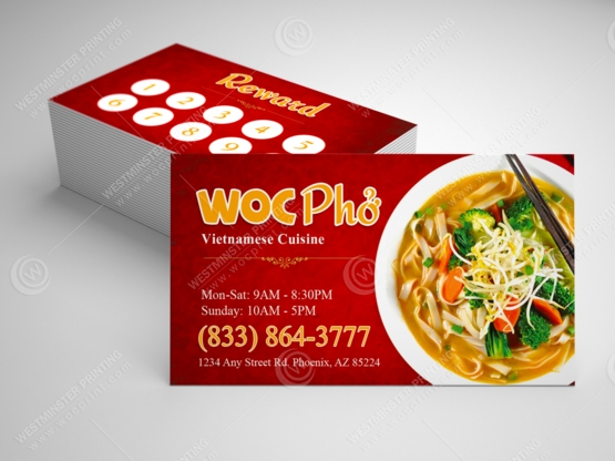 restaurant-business-cards-bc-511 - Restaurant Business Cards - WOC print
