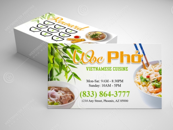 restaurant-business-cards-bc-512 - Restaurant Business Cards - WOC print