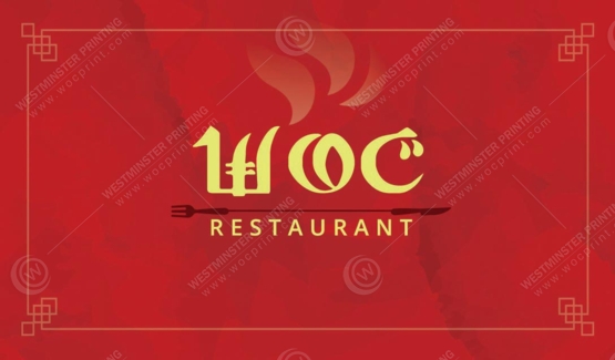 BC-519 - Restaurant Business Cards