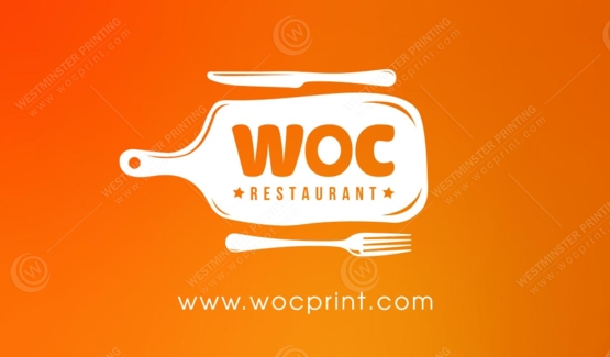 BC-520 - Restaurant Business Cards
