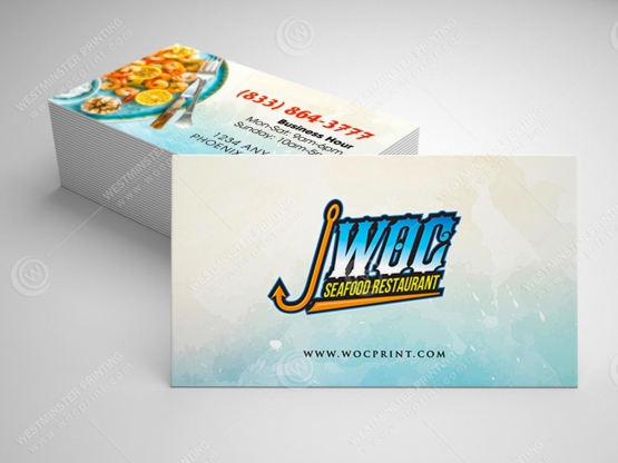 restaurant-business-cards-bc-521 - Restaurant Business Cards - WOC print