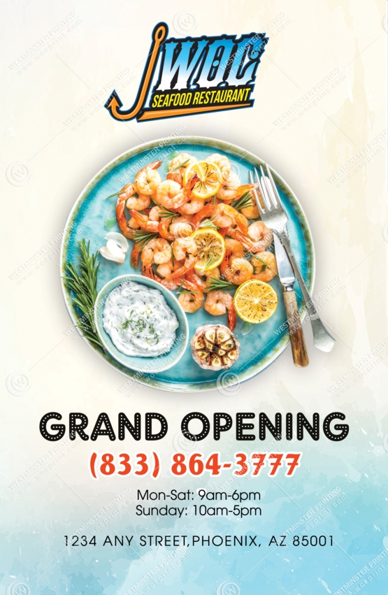 FL-502 - Restaurant Flyers