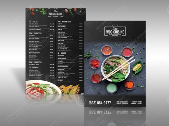 restaurant-flyer-fl-503 - Restaurant Flyers - WOC print