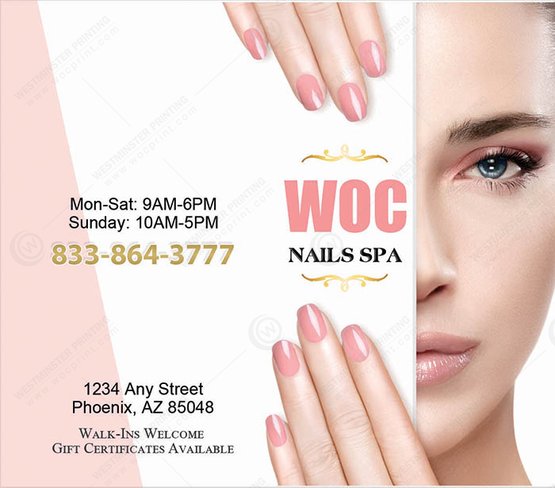 BCF-21 - Folded Business Cards