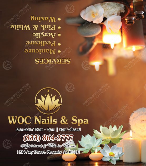 BCF-22 - Folded Business Cards