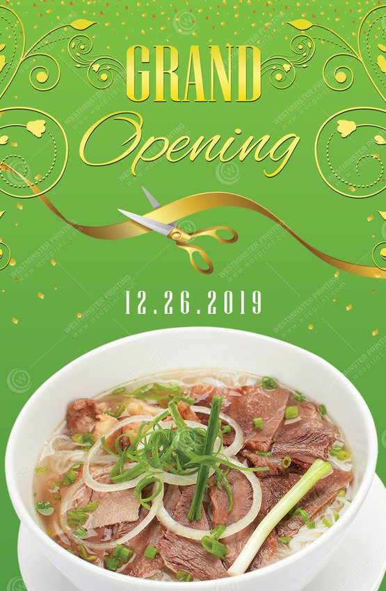 FL-505 - Restaurant Flyers