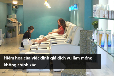 Hiểm họa của việc định giá dịch vụ làm móng không chính xác