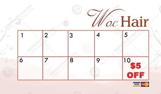 HBA-01 - Business Cards For Hair