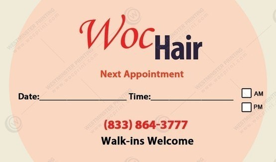 HBA-03 - Business Cards For Hair