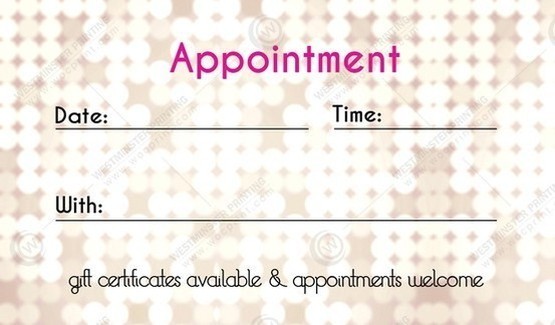 HBA-10 - Business Cards For Hair