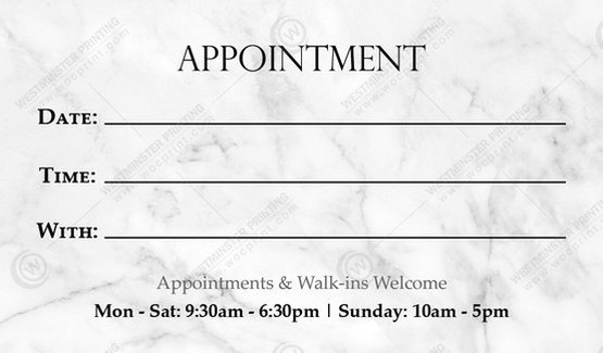 HBA-14 - Business Cards For Hair