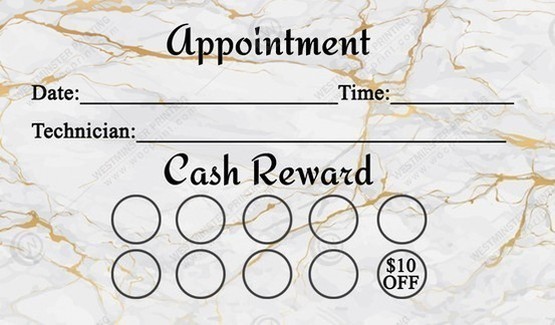 HBA-16 - Business Cards For Hair