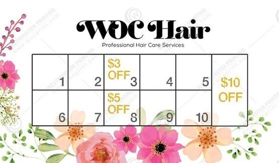 HBA-17 - Business Cards For Hair