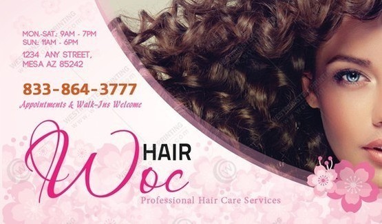 hair-salon-business-cards-hbc-06 - Business Cards For Hair - WOC print
