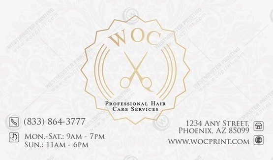 hair-salon-business-cards-hbc-07 - Business Cards For Hair - WOC print