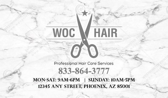 hair-salon-business-cards-hbc-14 - Business Cards For Hair - WOC print