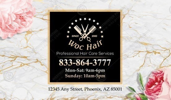 hair-salon-business-cards-hbc-16 - Business Cards For Hair - WOC print