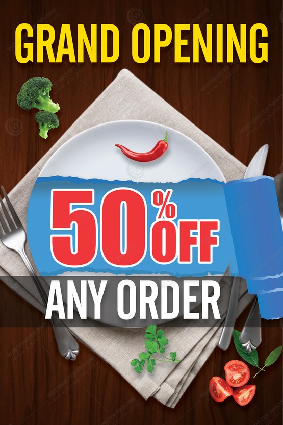 AFS-502 - Restaurant A-Frame 24x36