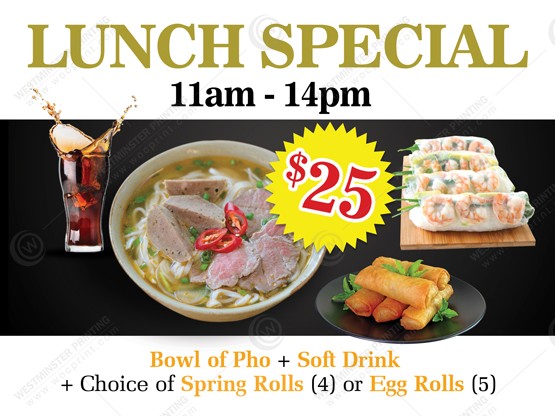 SW-503 - Restaurant Sidewalk Signs 24x18