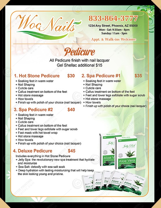 MM-15 - Clear Cover Menus 2 view