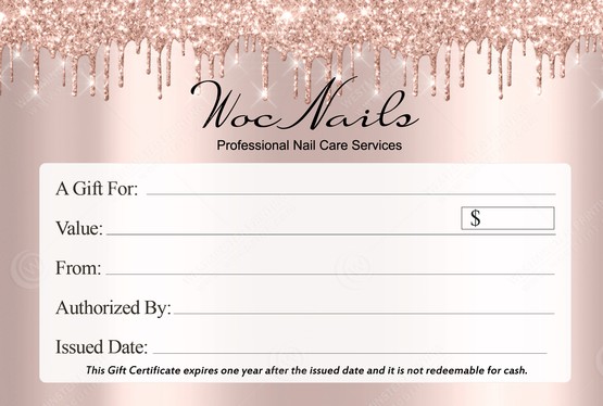 SGC-24B - Standard Gift Certificates