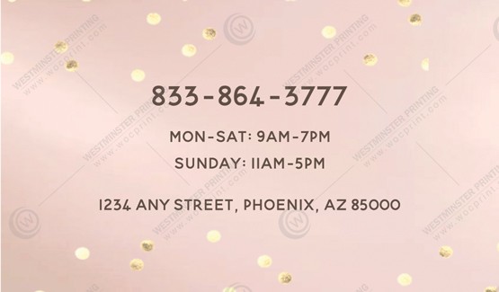 BA-376 - Business Cards