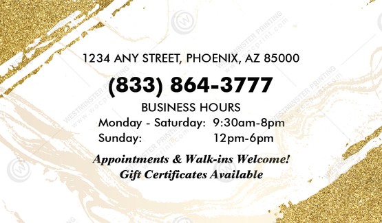 BA-382 - Business Cards