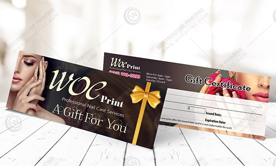 nails-salon-gift-certificates-gc-05 - Regular Gift Certificates - WOC print