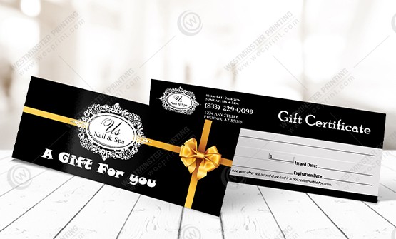 nails-salon-gift-certificates-gc-07 - Regular Gift Certificates - WOC print