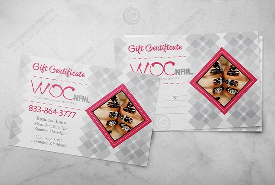 nails-salon-standard-gift-certificates-sgc-06 - Standard Gift Certificates - WOC print