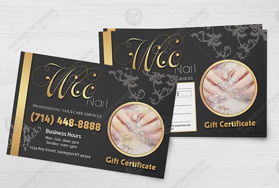 nails-salon-standard-gift-certificates-sgc-07 - Standard Gift Certificates - WOC print