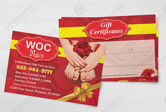 nails-salon-standard-gift-certificates-sgc-20 - Standard Gift Certificates - WOC print