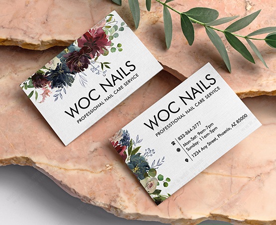 nails-salon-premium-linen-business-cards-lbc-02 - Luxury Linen Business Cards - WOC print