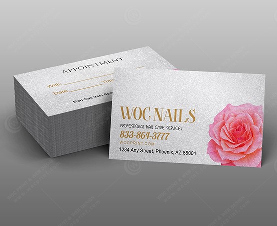 nails-salon-premium-pearl-business-cards-pbc-07 - Luxury Pearl Business Cards - WOC print