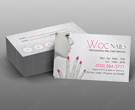 nails-salon-premium-pearl-business-cards-pbc-20 - Luxury Pearl Business Cards - WOC print