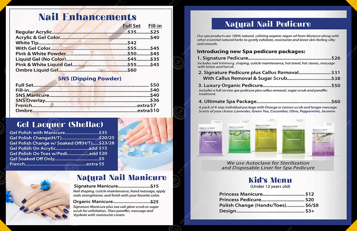 MN-89B - Clear Cover Menus 4 view