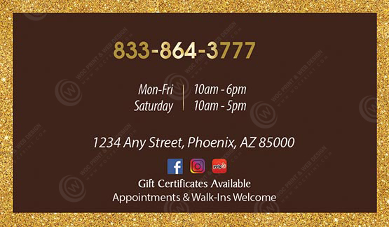 BA-387 - Business Cards