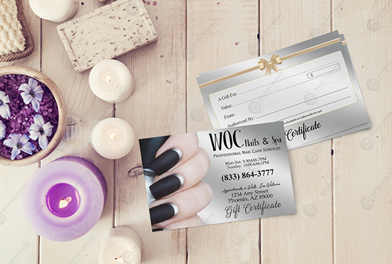 nails-salon-standard-gift-certificates-sgc-27 - Standard Gift Certificates - WOC print
