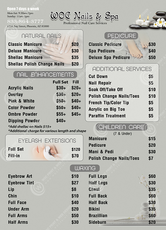 nails-salon-poster-pricelists-pp-55 - Pricelists - WOC print
